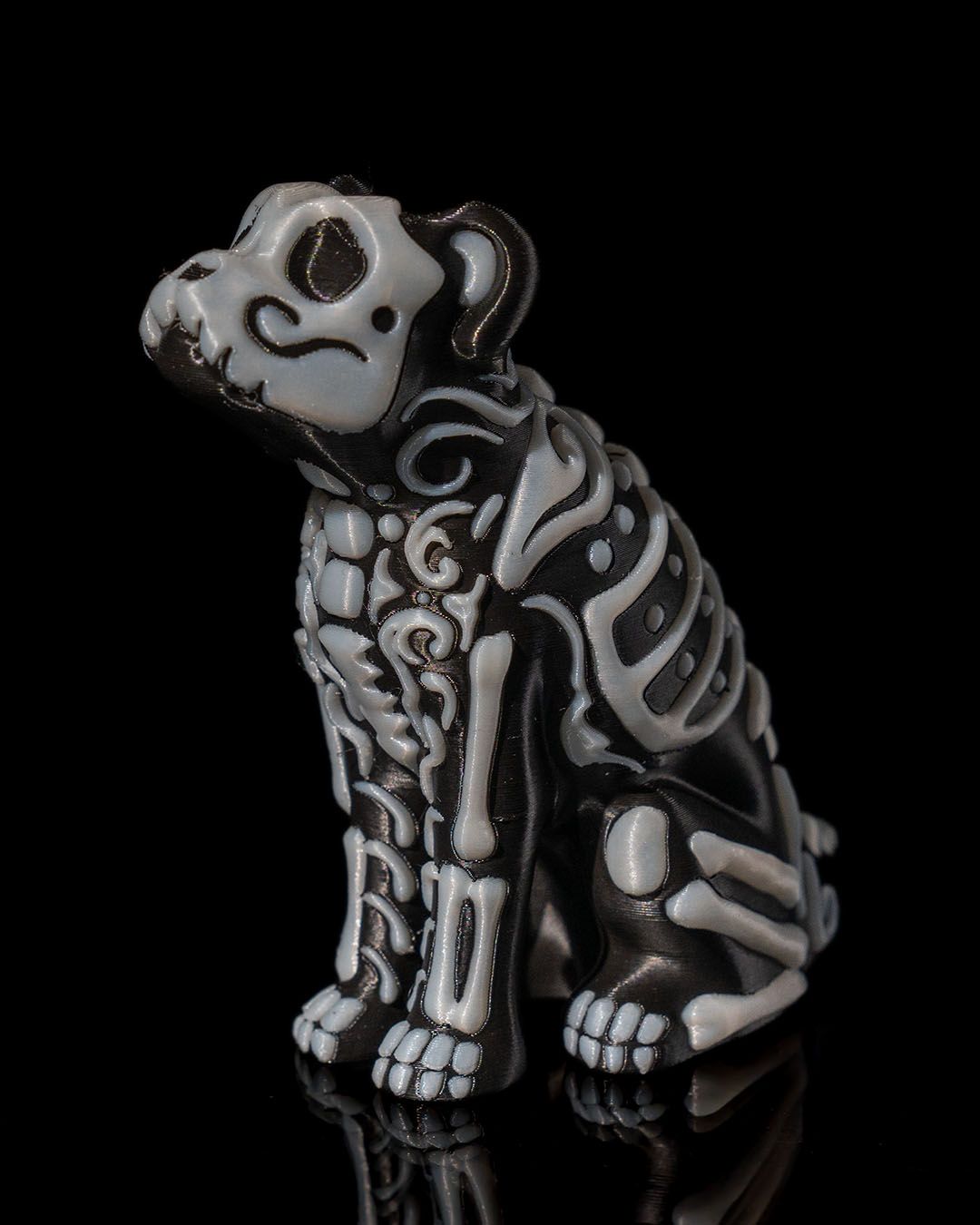 Skeleton Pet Figurines