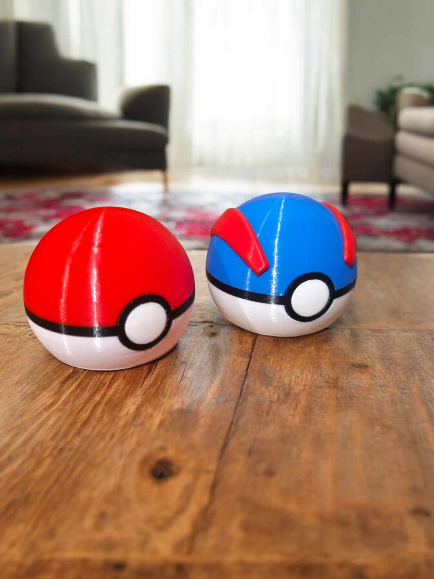 Pokéballs | Optionally with lighting | Set of 4