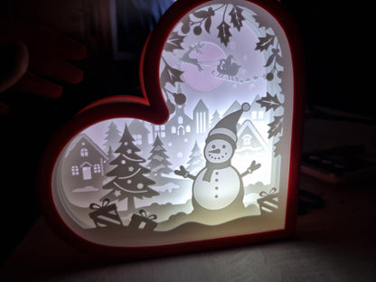 Christmas Shadowbox