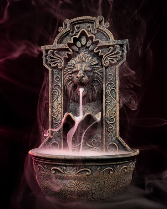 Lion's Courage Fountain | Backflow Incense