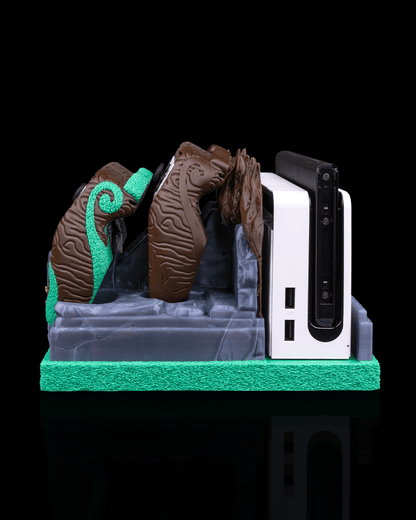 Mossy Shrine | Nintendo Switch Console-, en Controllerhouder