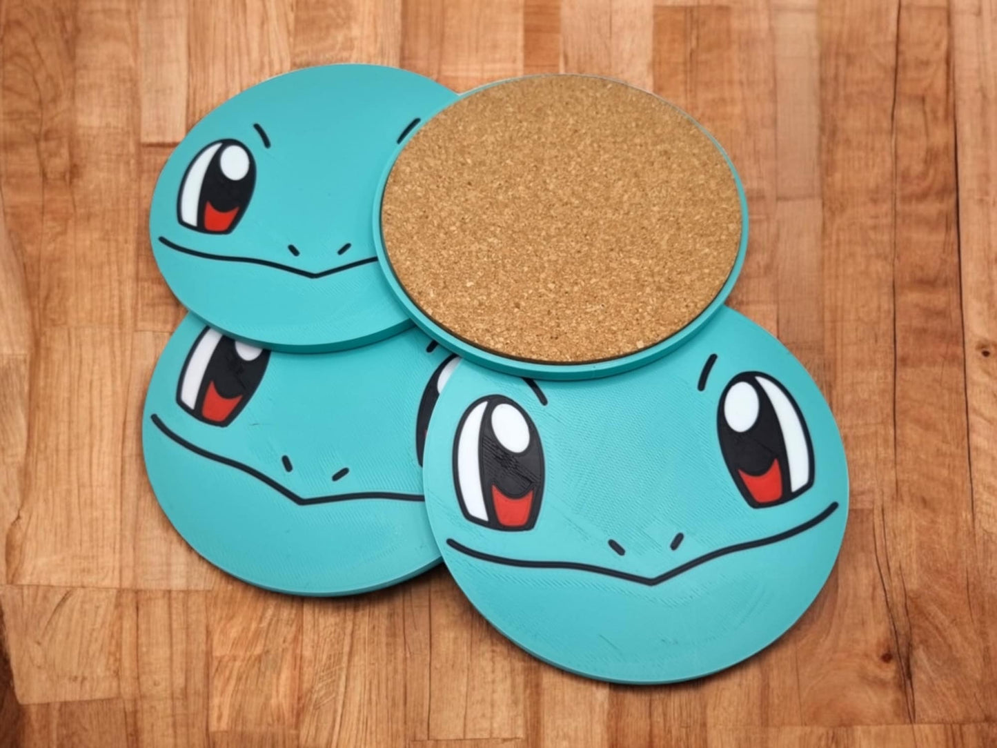 Pokémon "Squirtle" | Glasonderzetters