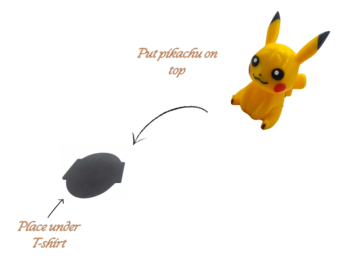 Pikachu | Schouder Popje